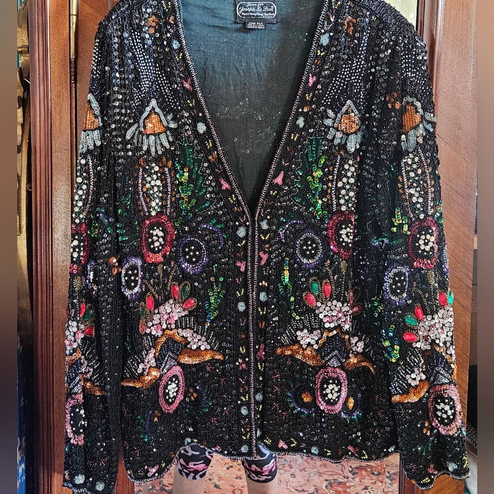 Holidays Here I Come Sequin Jacket